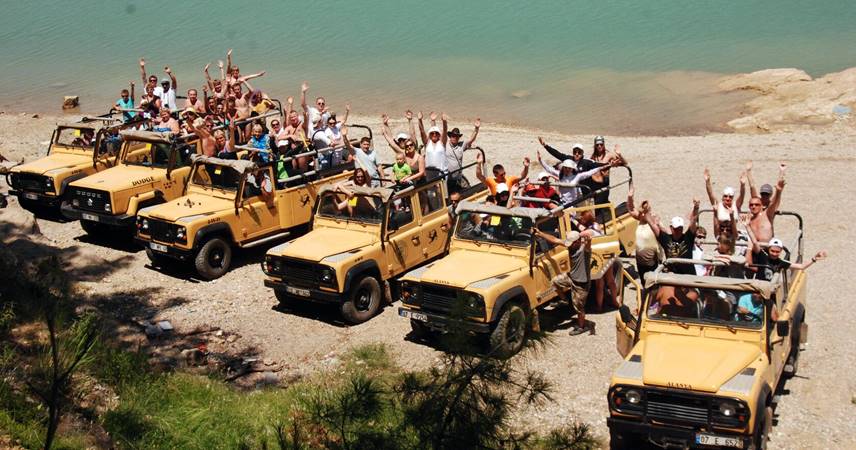 Antalya Rafting Jeep Safari Zipline Turu